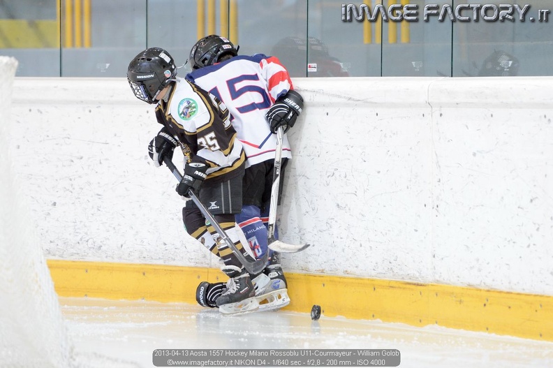 2013-04-13 Aosta 1557 Hockey Milano Rossoblu U11-Courmayeur - William Golob.jpg